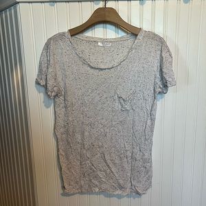 White shirt w pebbled design